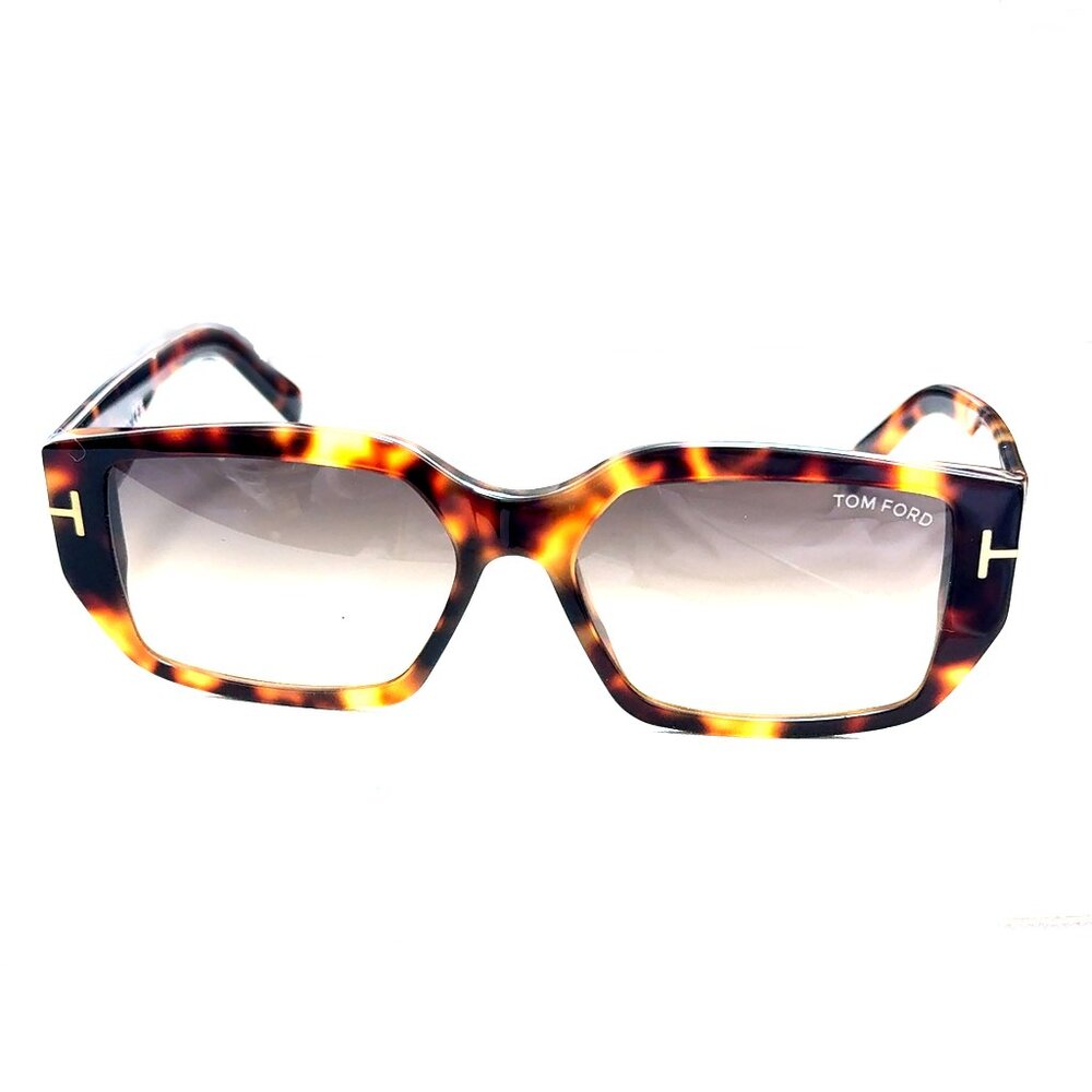Tom Ford SILVANO Sunglasses FT0989-55B-56-16-140 HAVANA